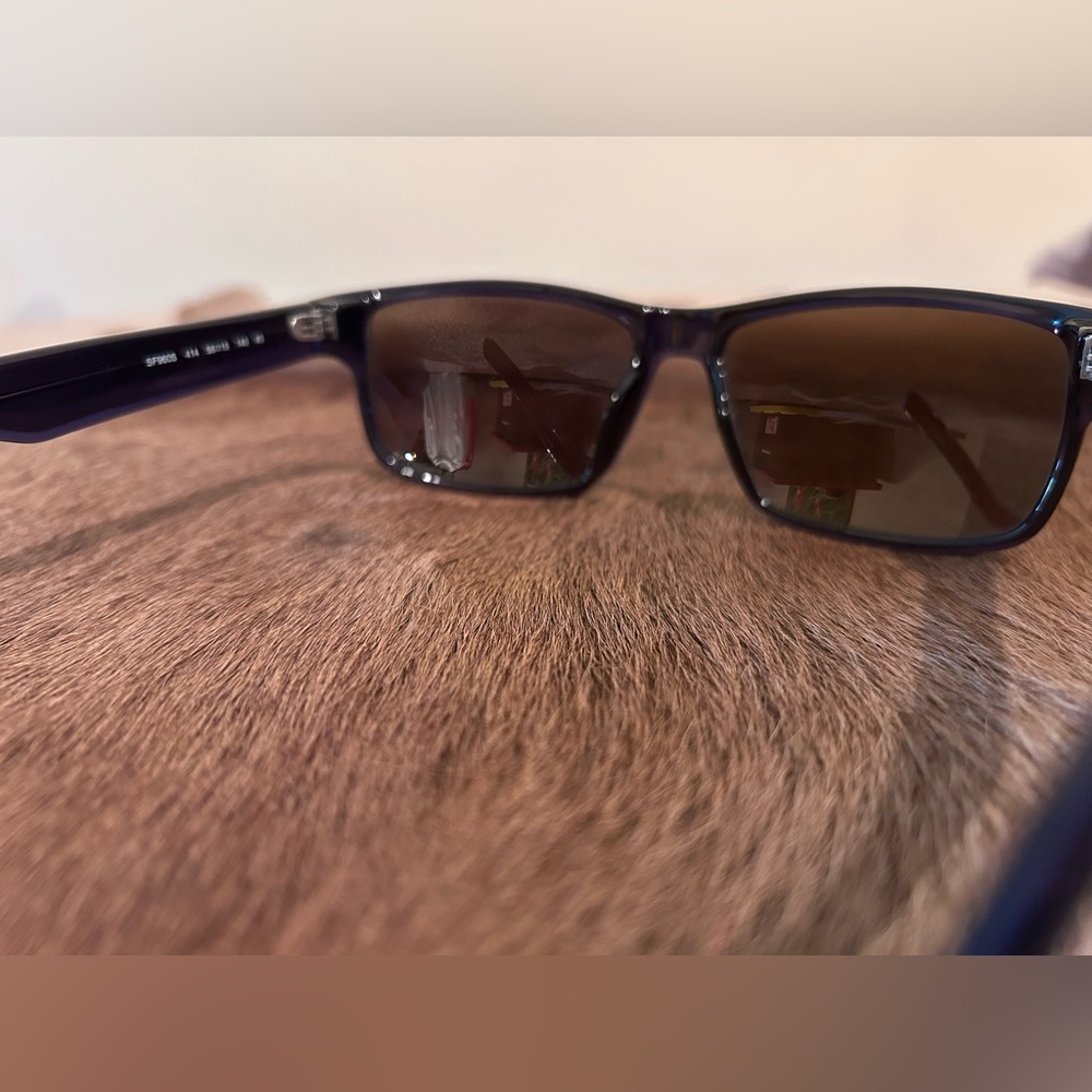 Salvatore Ferragamo Black Sunglasses - Picture 4 of 6